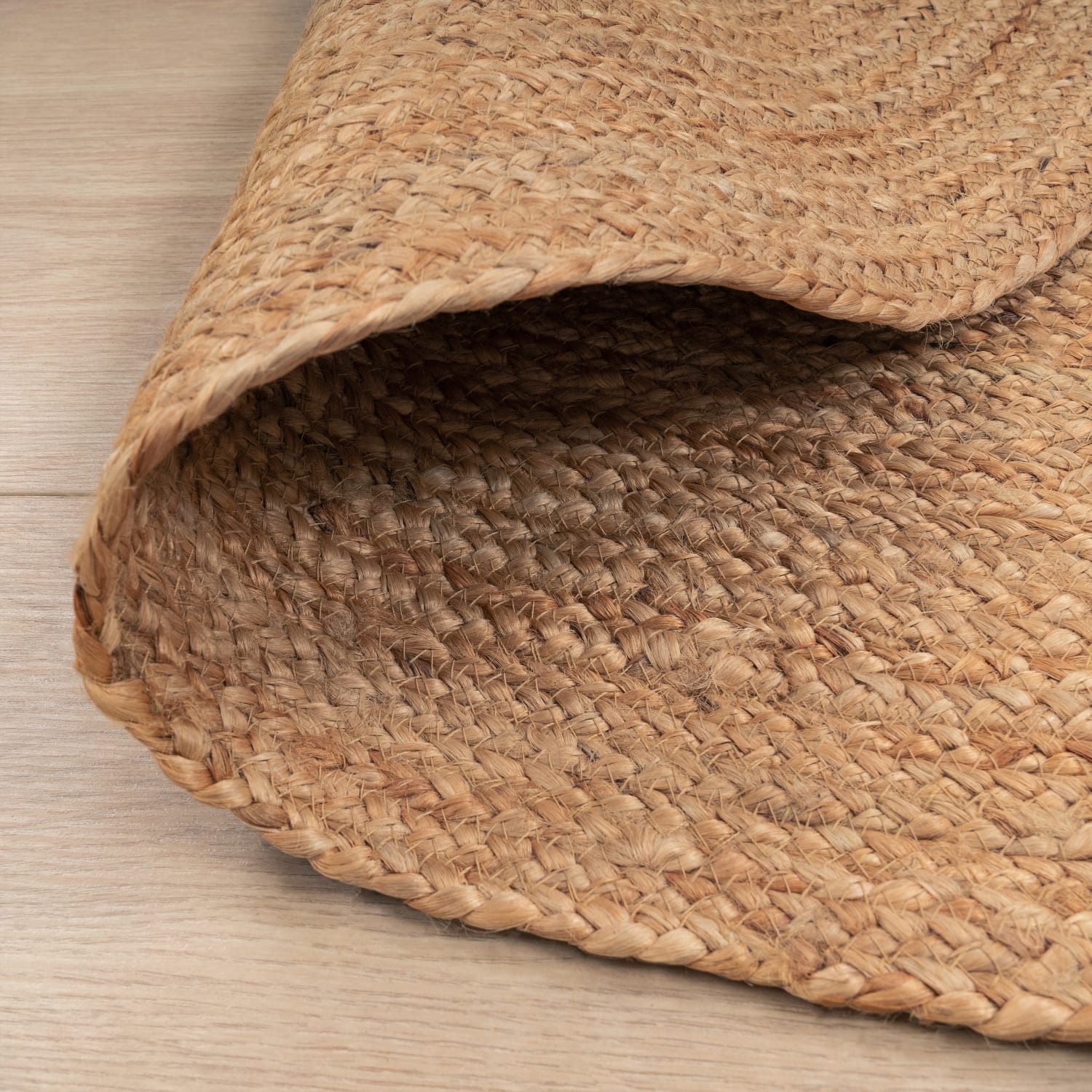 Viborg 595 – modern, pflegeleicht, 100% jute, flacher Teppich