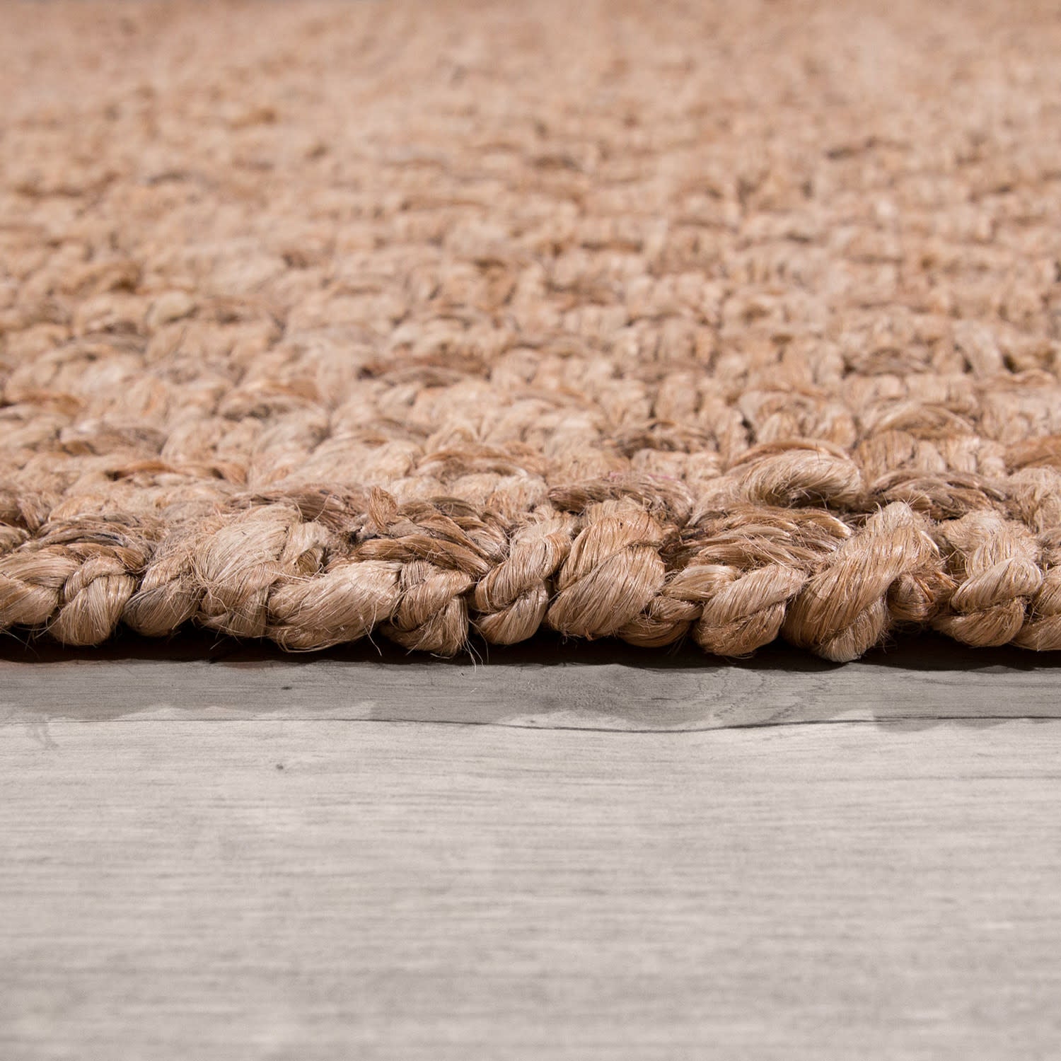 Skive 688 – vintage, 100% jute, weicher Teppich