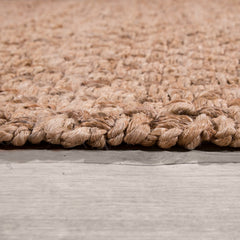 Skive 688 – vintage, 100% jute, weicher Teppich