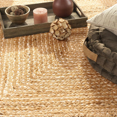 Skive 691 – klassisch, pflegeleicht, 100% jute, weicher Teppich