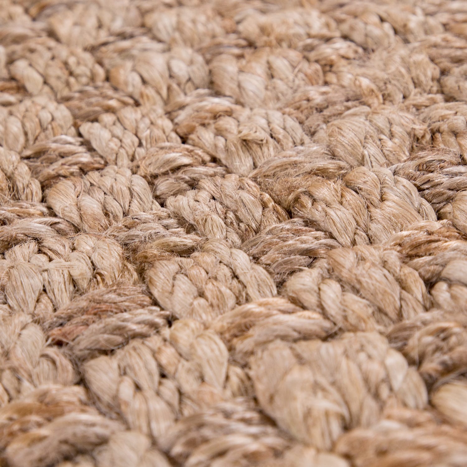 Skive 688 – vintage, 100% jute, weicher Teppich