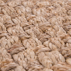 Skive 688 – vintage, 100% jute, weicher Teppich