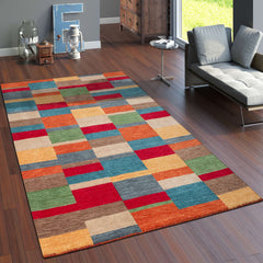 Gabbeh 305 – boho, 100% wolle, weicher Teppich