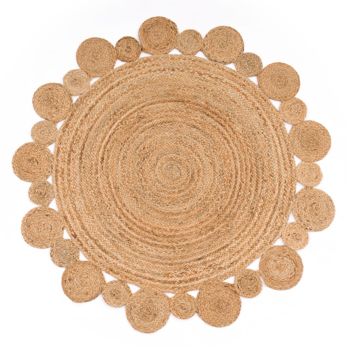 Viborg 592 – zeitlos, pflegeleicht, 100% jute, flacher Teppich