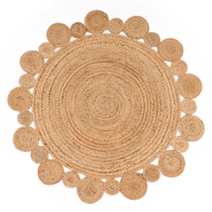 Viborg 592 – zeitlos, pflegeleicht, 100% jute, flacher Teppich