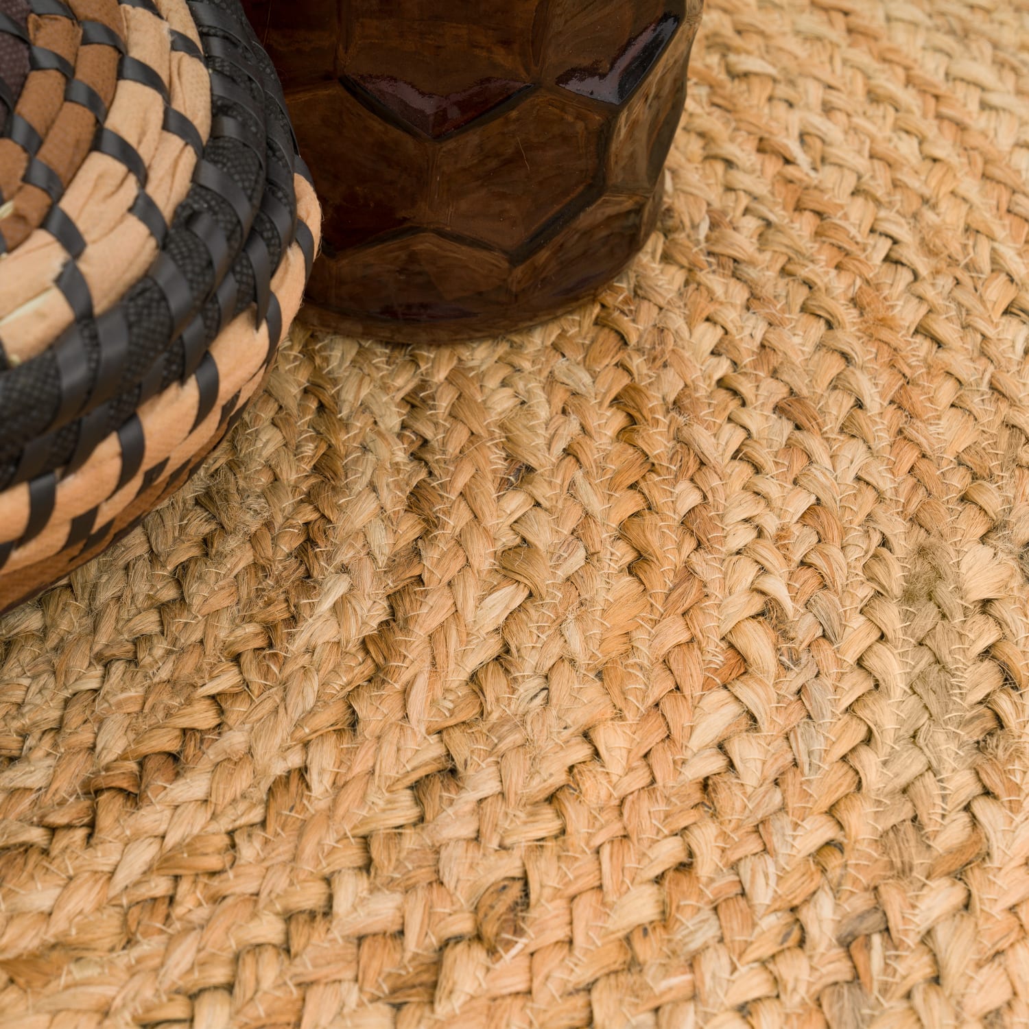 Viborg 594 – klassisch, pflegeleicht, 100% jute, flacher Teppich