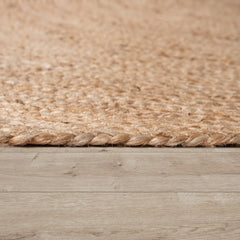 Skive 687 – modern, 100% jute, weicher Teppich