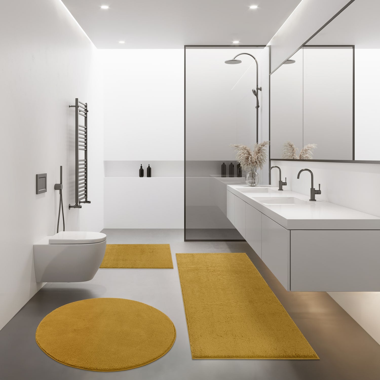 Kanda 360 – minimalistisch, weicher Teppich