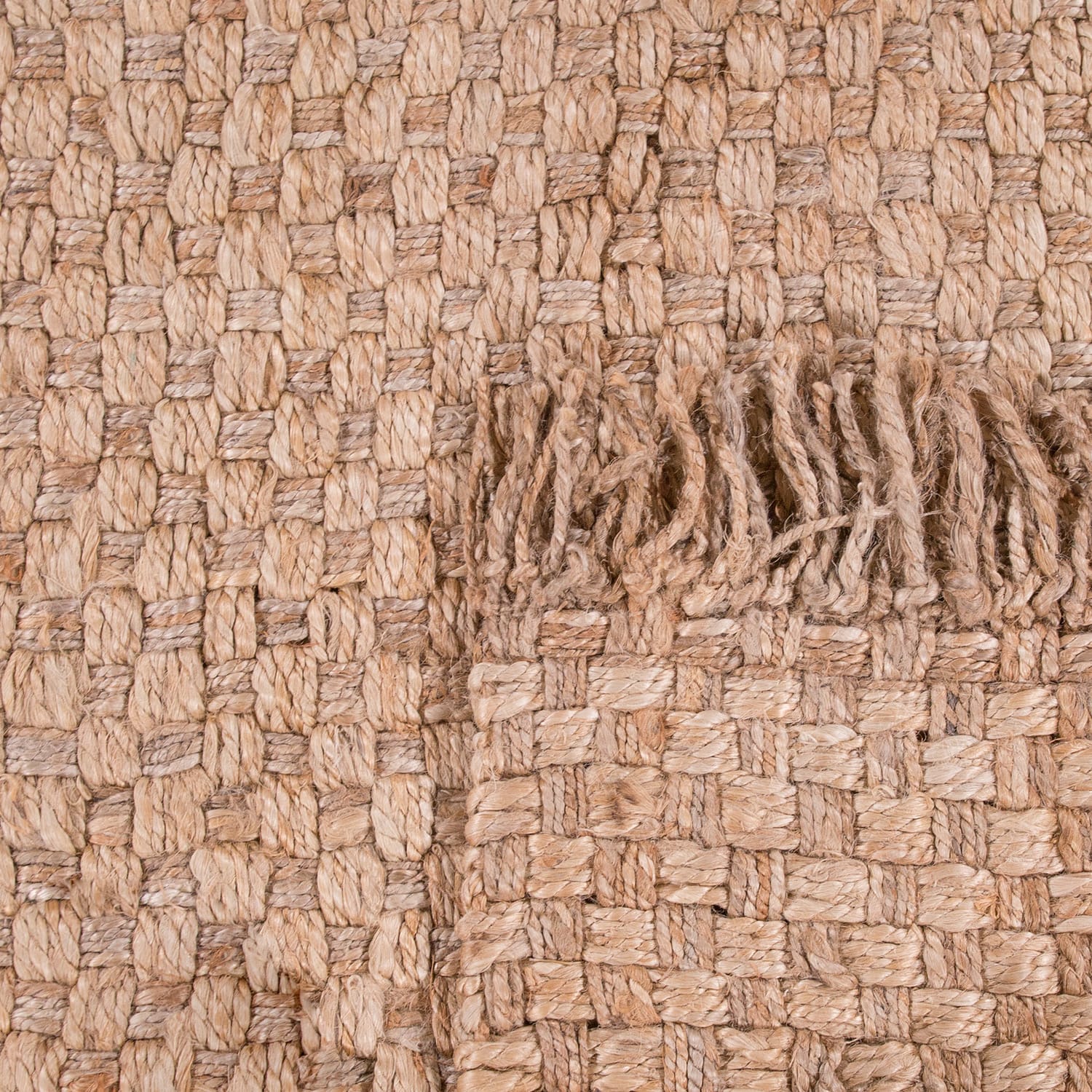 Skive 688 – vintage, 100% jute, weicher Teppich