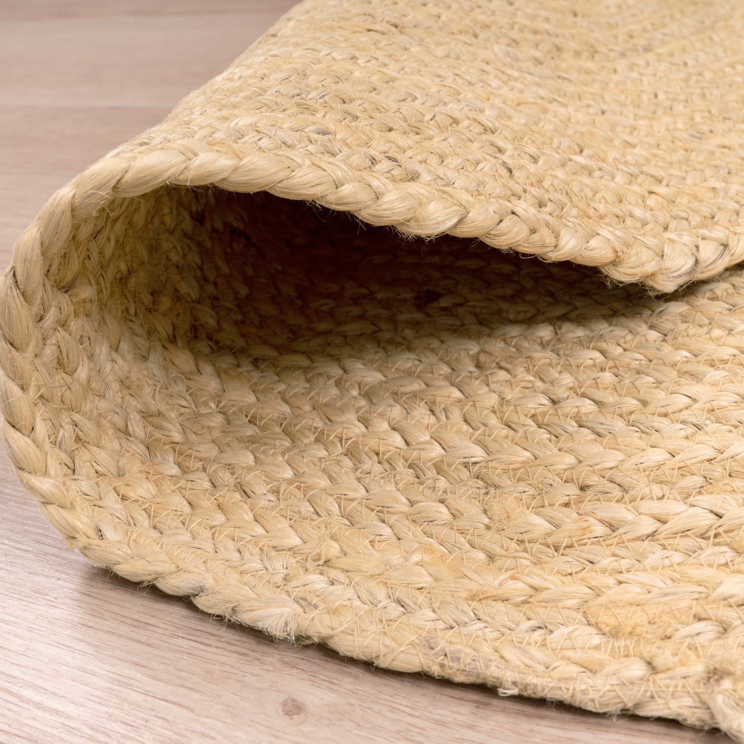 Viborg 595 – modern, pflegeleicht, 100% jute, flacher Teppich