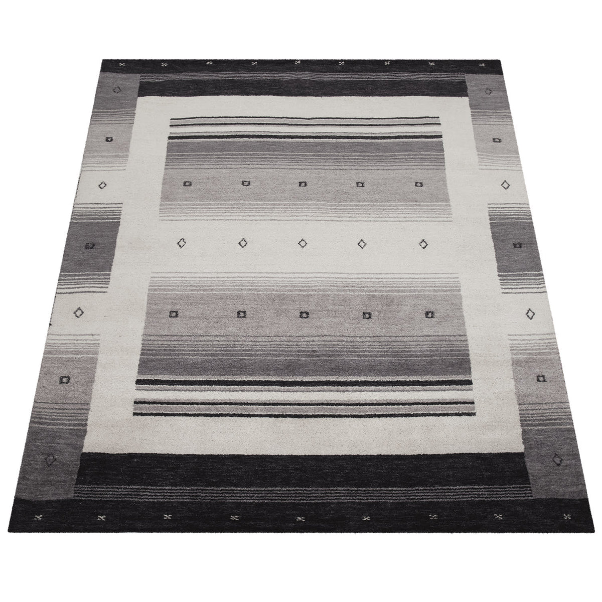 Gabbeh 301 – klassisch, 100% wolle, weicher Teppich