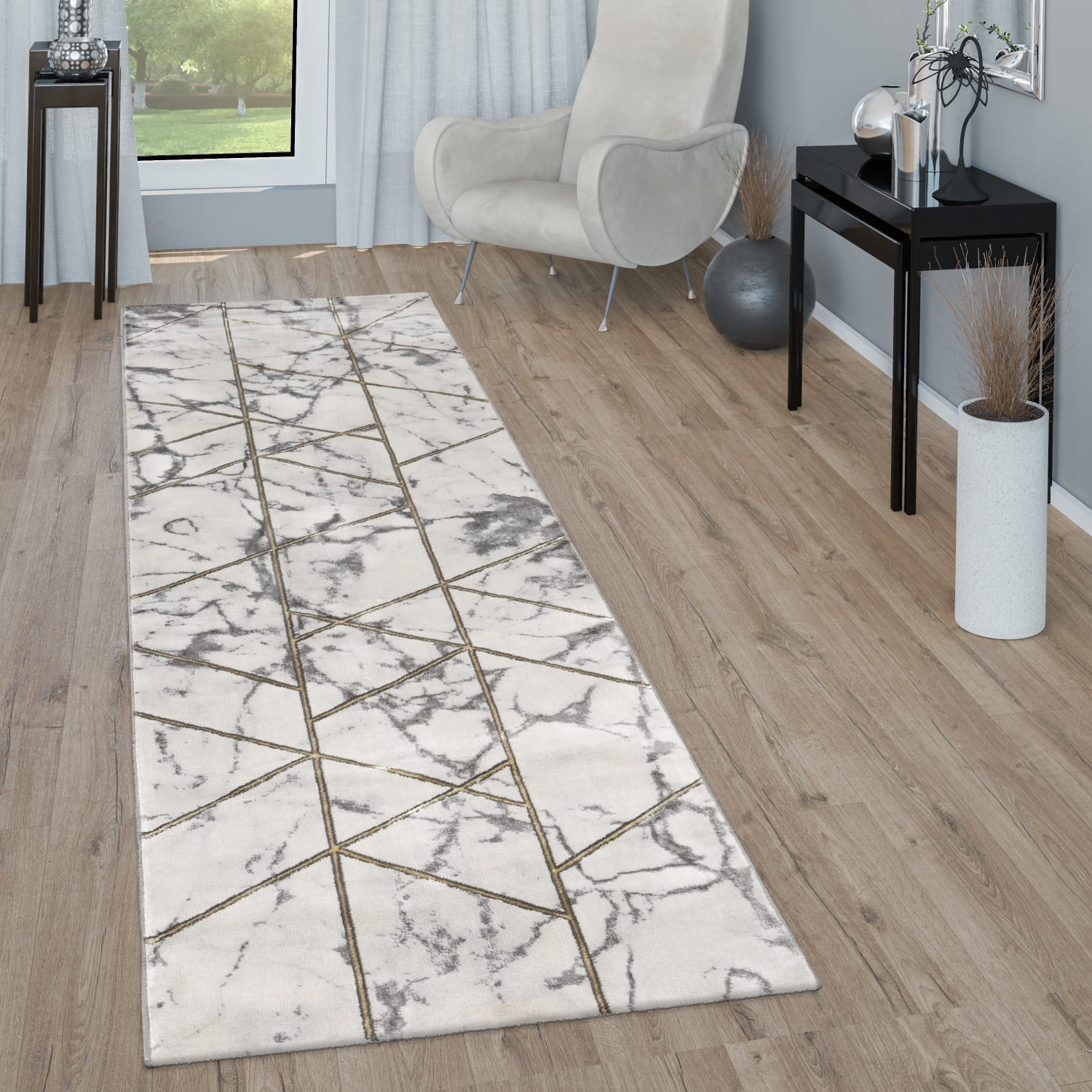 Kraft 524 – minimalistisch, weicher Teppich