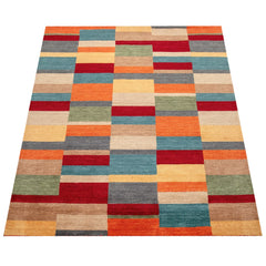 Gabbeh 305 – boho, 100% wolle, weicher Teppich