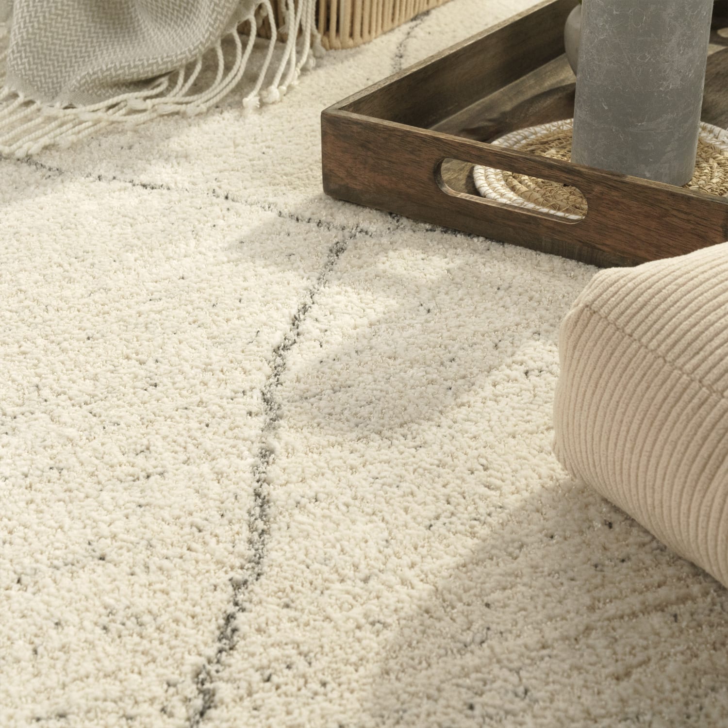 Helios 722 – boho, weicher Teppich