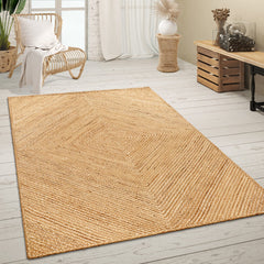 Skive 691 – klassisch, pflegeleicht, 100% jute, weicher Teppich
