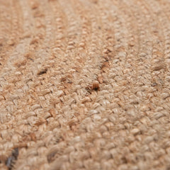 Skive 687 – modern, 100% jute, weicher Teppich