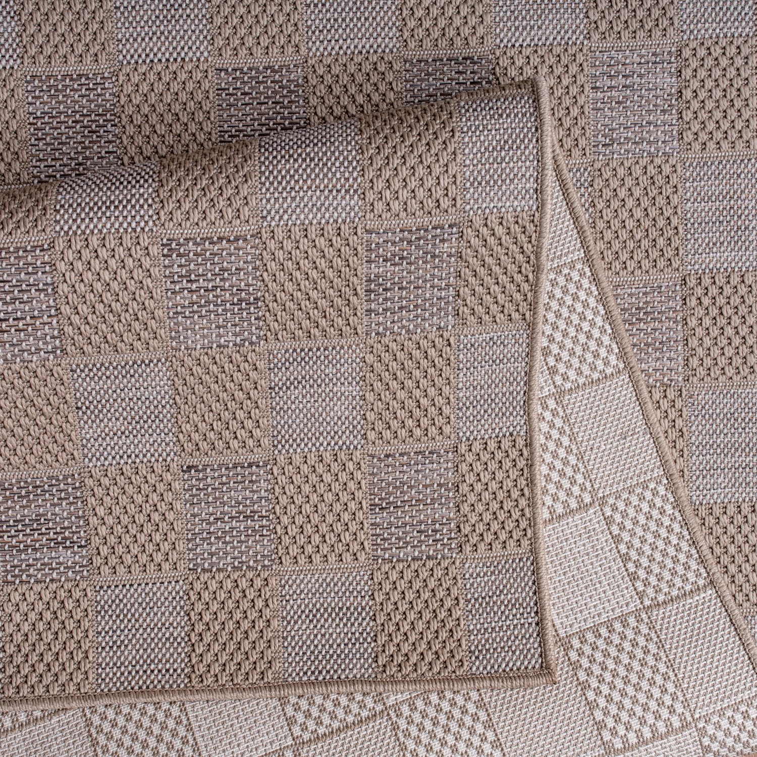 Vermont 196 – boho, pflegeleicht, flacher Teppich