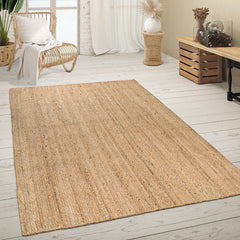 Skive 686 – skandinavisch, 100% jute, weicher Teppich