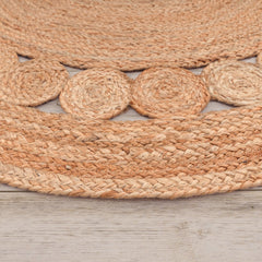 Viborg 593 – klassisch, pflegeleicht, 100% jute, flacher Teppich