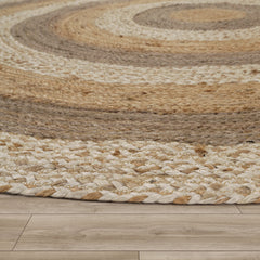 Viborg 598 – klassisch, pflegeleicht, 100% jute, flacher Teppich