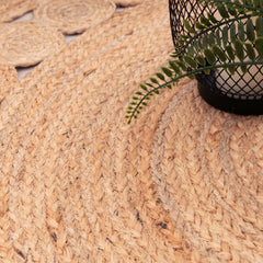 Viborg 593 – klassisch, pflegeleicht, 100% jute, flacher Teppich