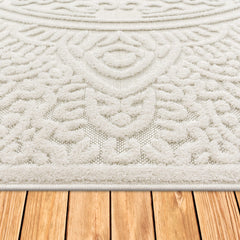 Cotton 232 – boho, pflegeleicht, flacher Teppich
