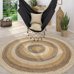 Viborg 598 – klassisch, pflegeleicht, 100% jute, flacher Teppich
