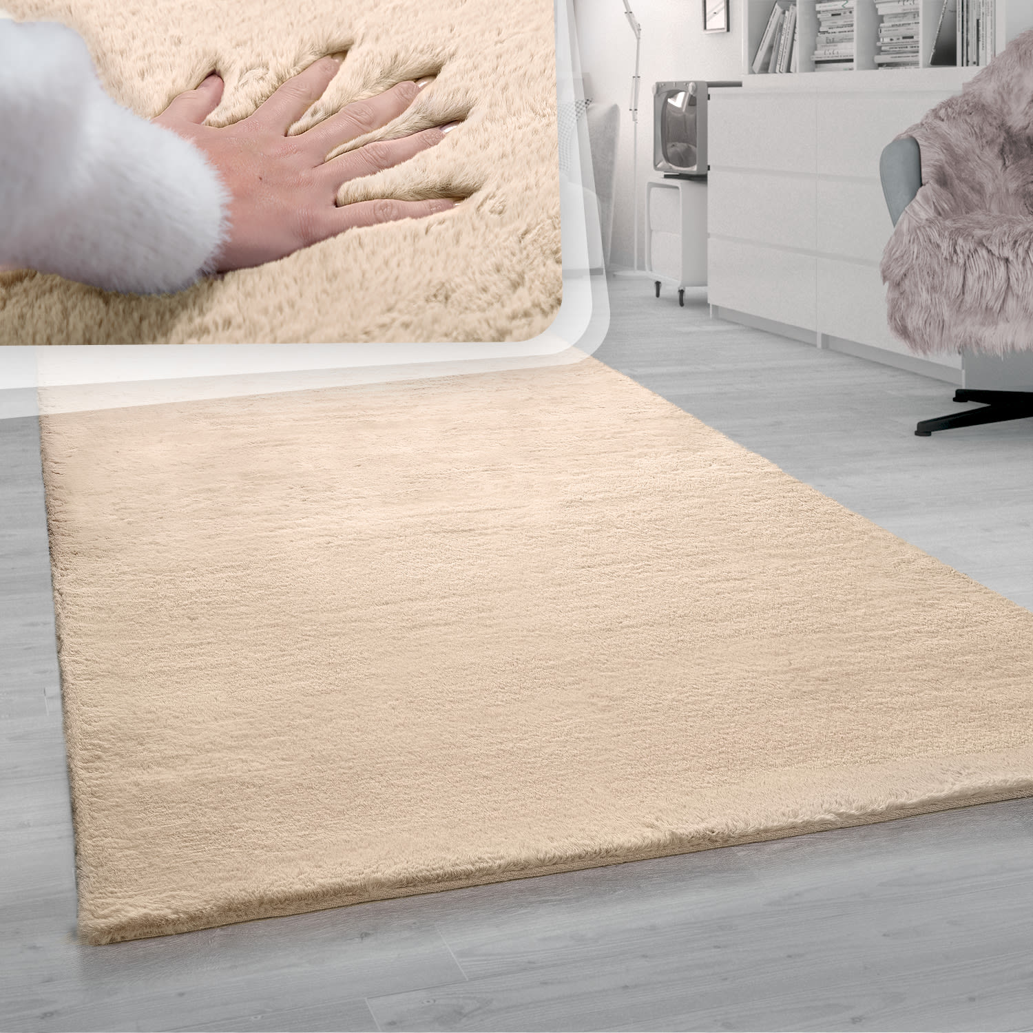 Rabbit 780 – klassisch, pflegeleicht, sehr weicher Teppich