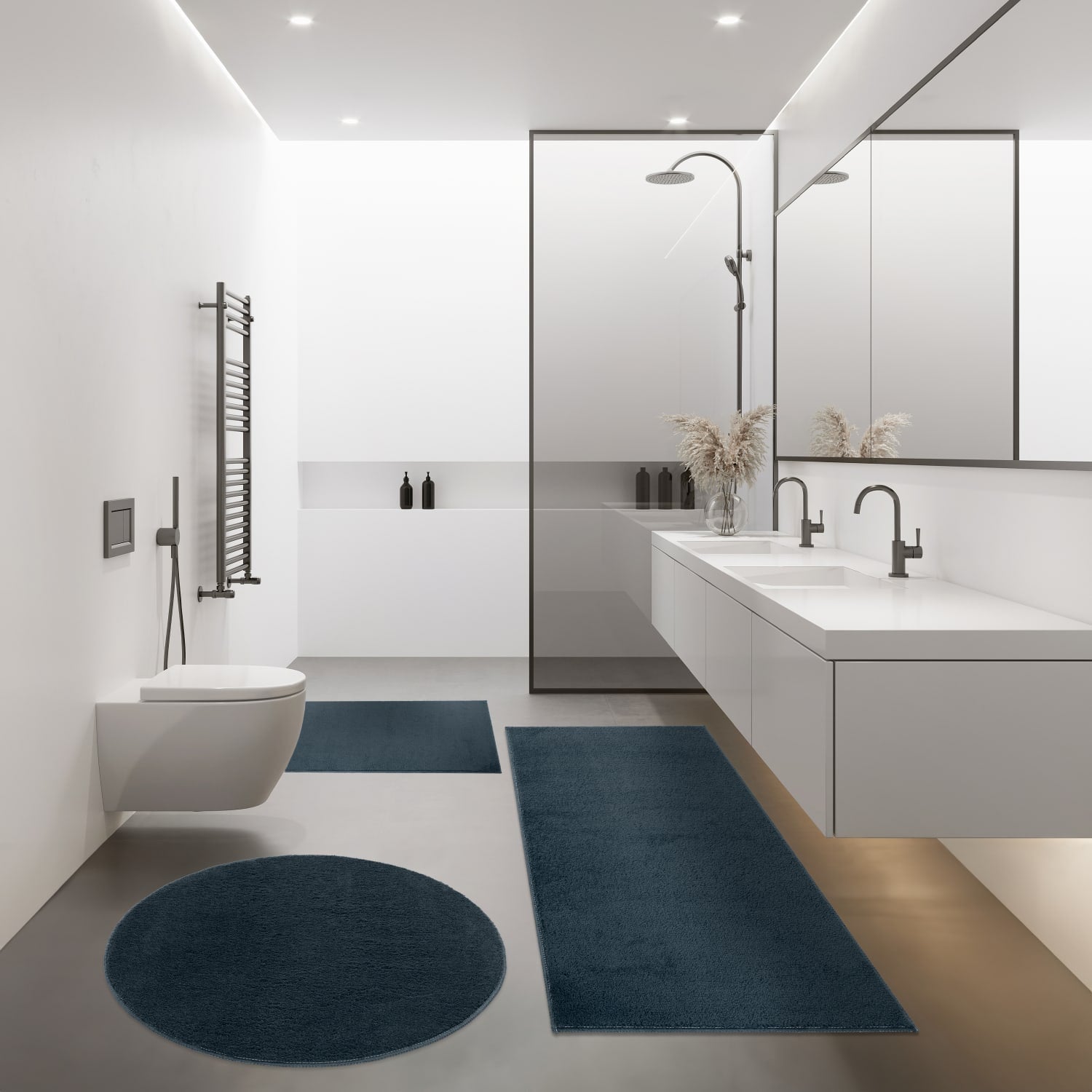 Kanda 360 – minimalistisch, weicher Teppich