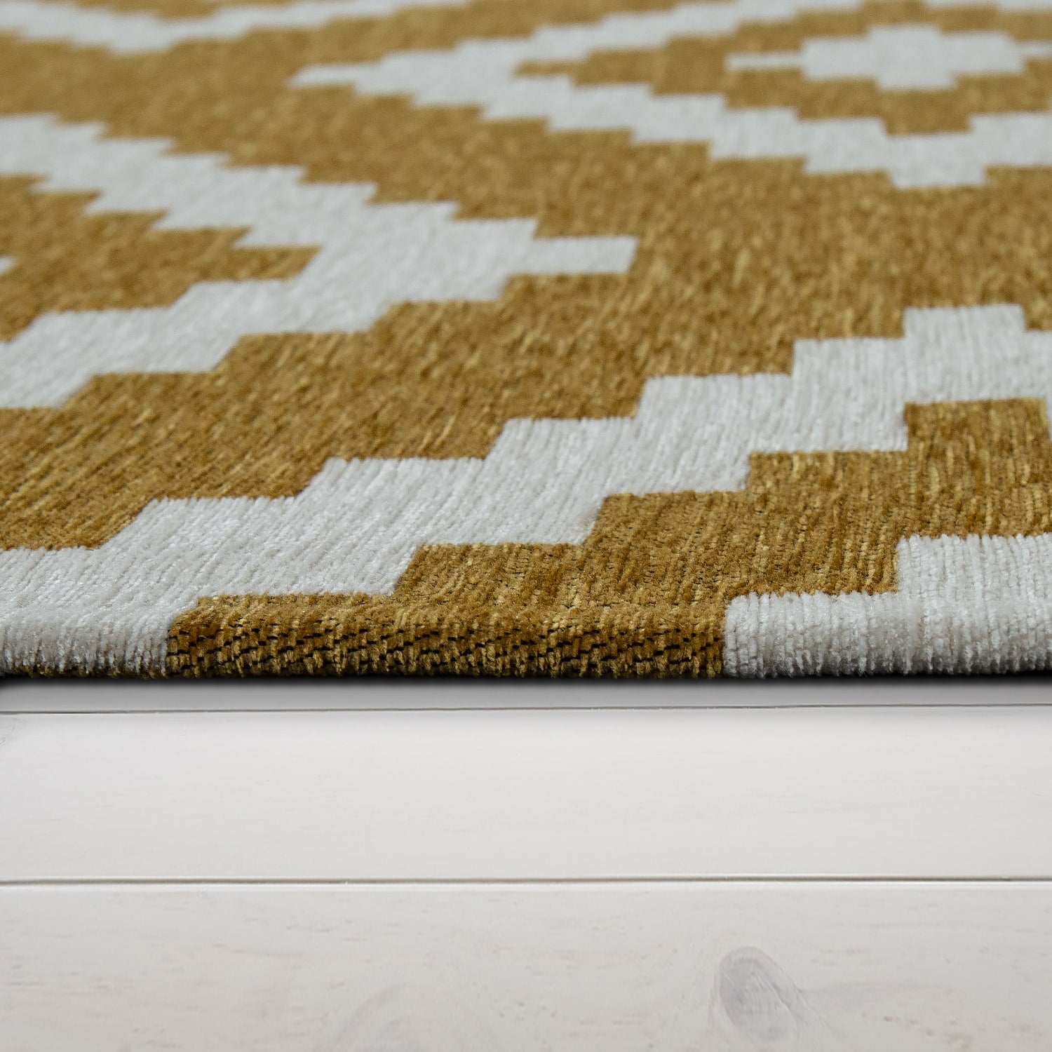 Mariba 095 – boho, pflegeleicht, 20% baumwolle, weicher Teppich