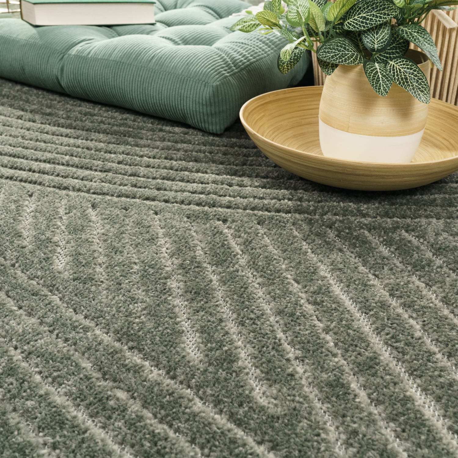 Cotton 235 – modern, pflegeleicht, flacher Teppich
