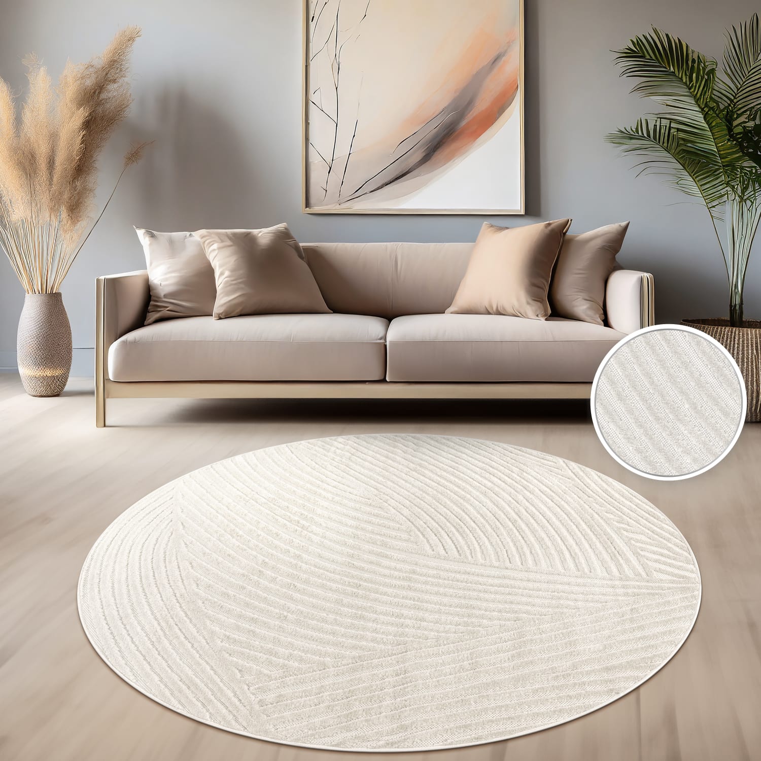 Cotton 235 – modern, pflegeleicht, flacher Teppich