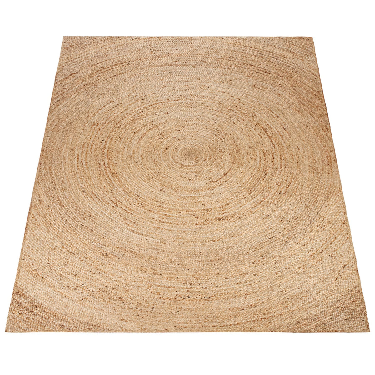 Skive 687 – modern, 100% jute, weicher Teppich