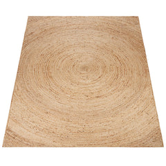 Skive 687 – modern, 100% jute, weicher Teppich