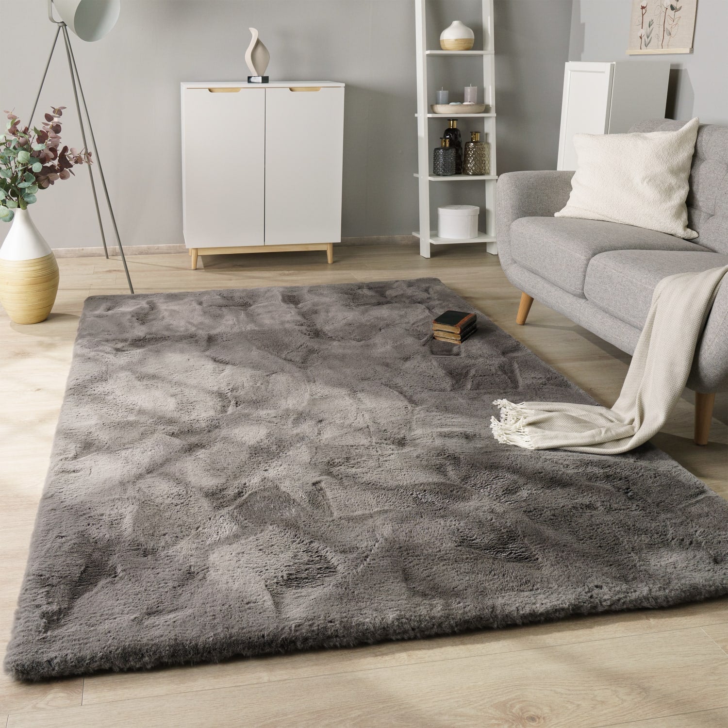 Rabbit deluxe 860 – skandinavisch, pflegeleicht, sehr weicher Teppich
