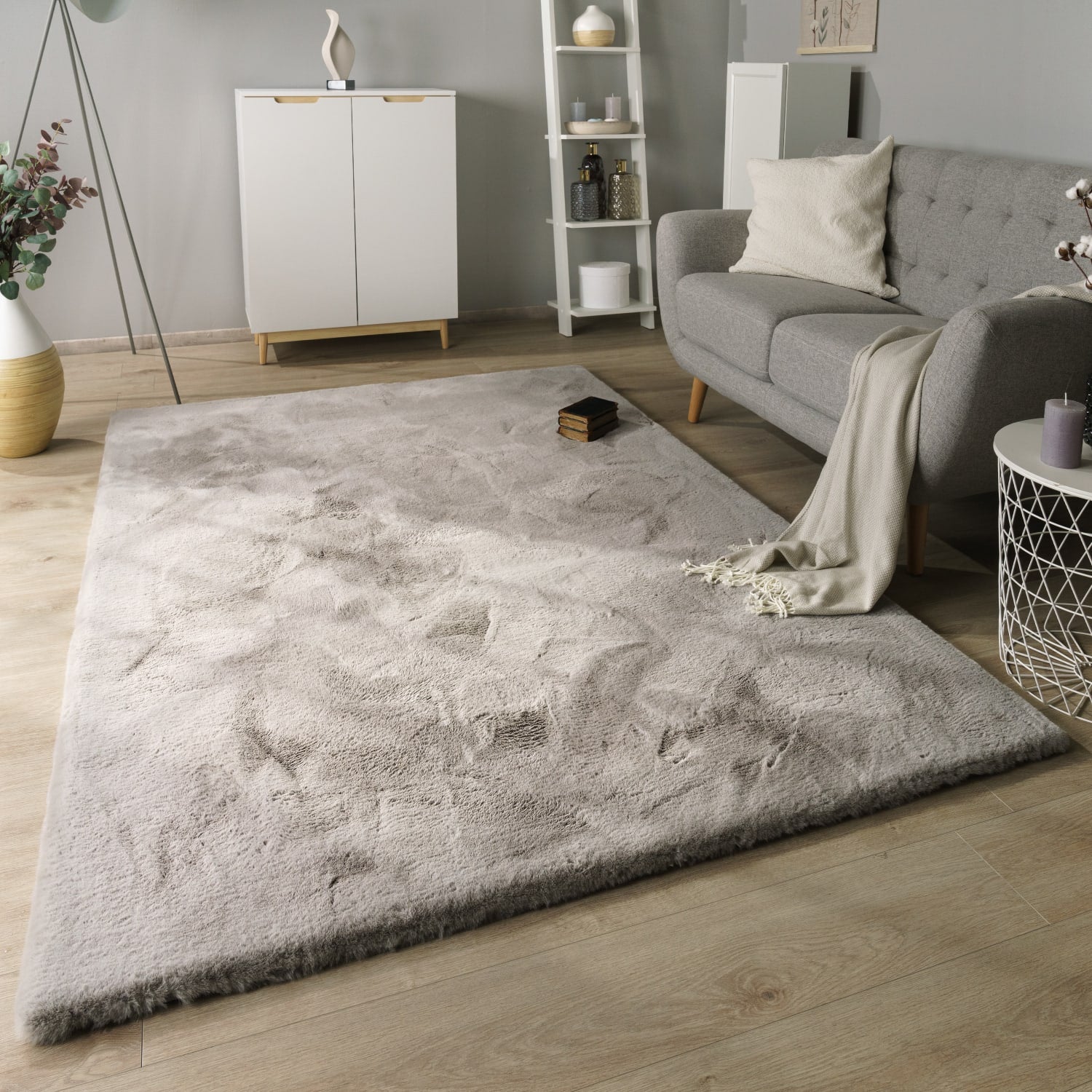 Rabbit deluxe 860 – skandinavisch, pflegeleicht, sehr weicher Teppich