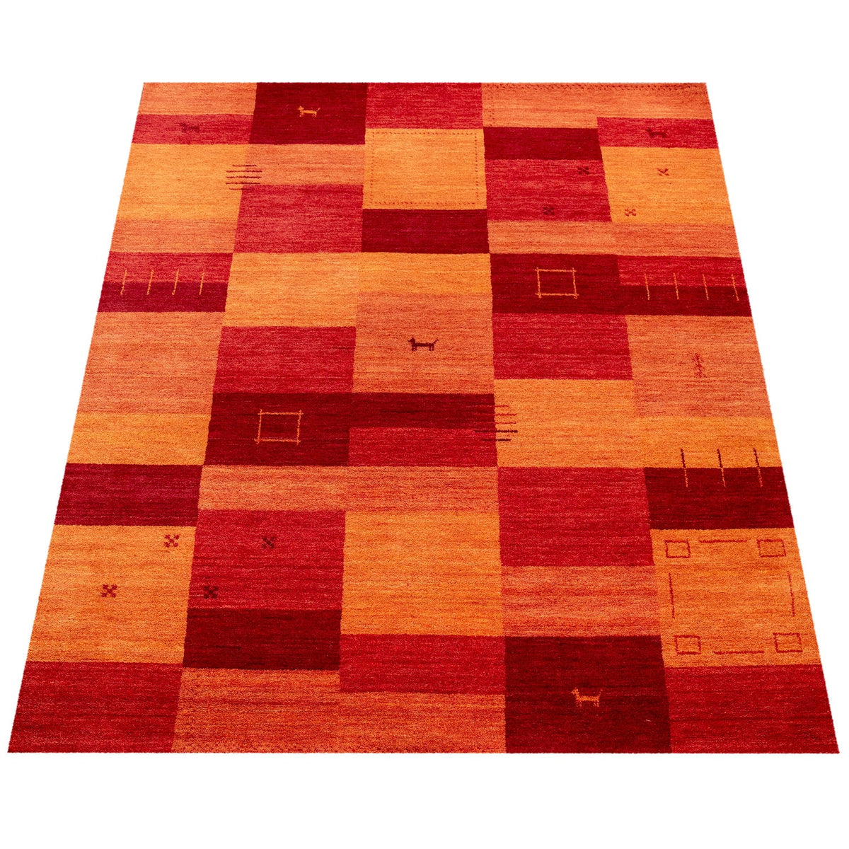 Gabbeh 304 – klassisch, 100% wolle, weicher Teppich