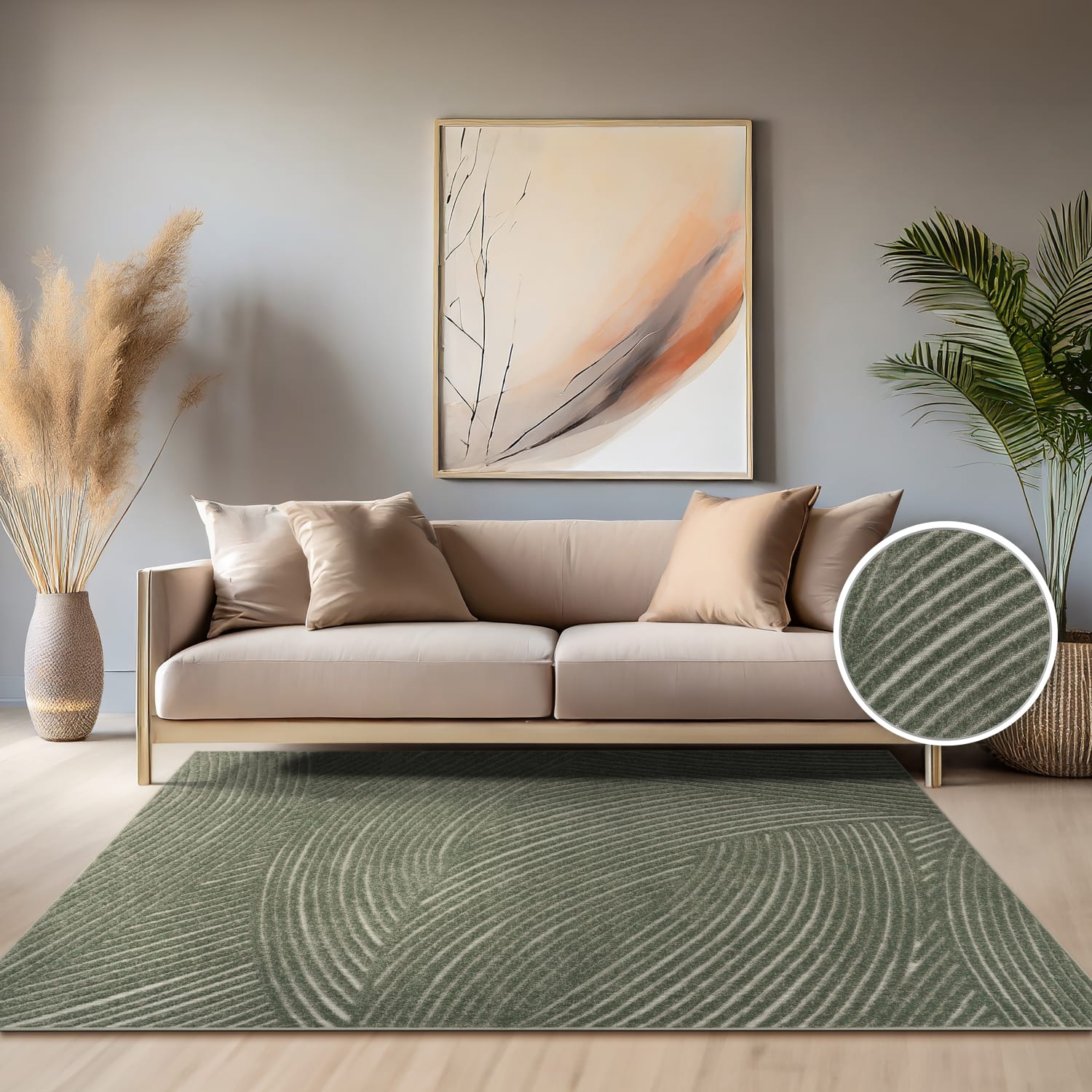 Cotton 235 – modern, pflegeleicht, flacher Teppich