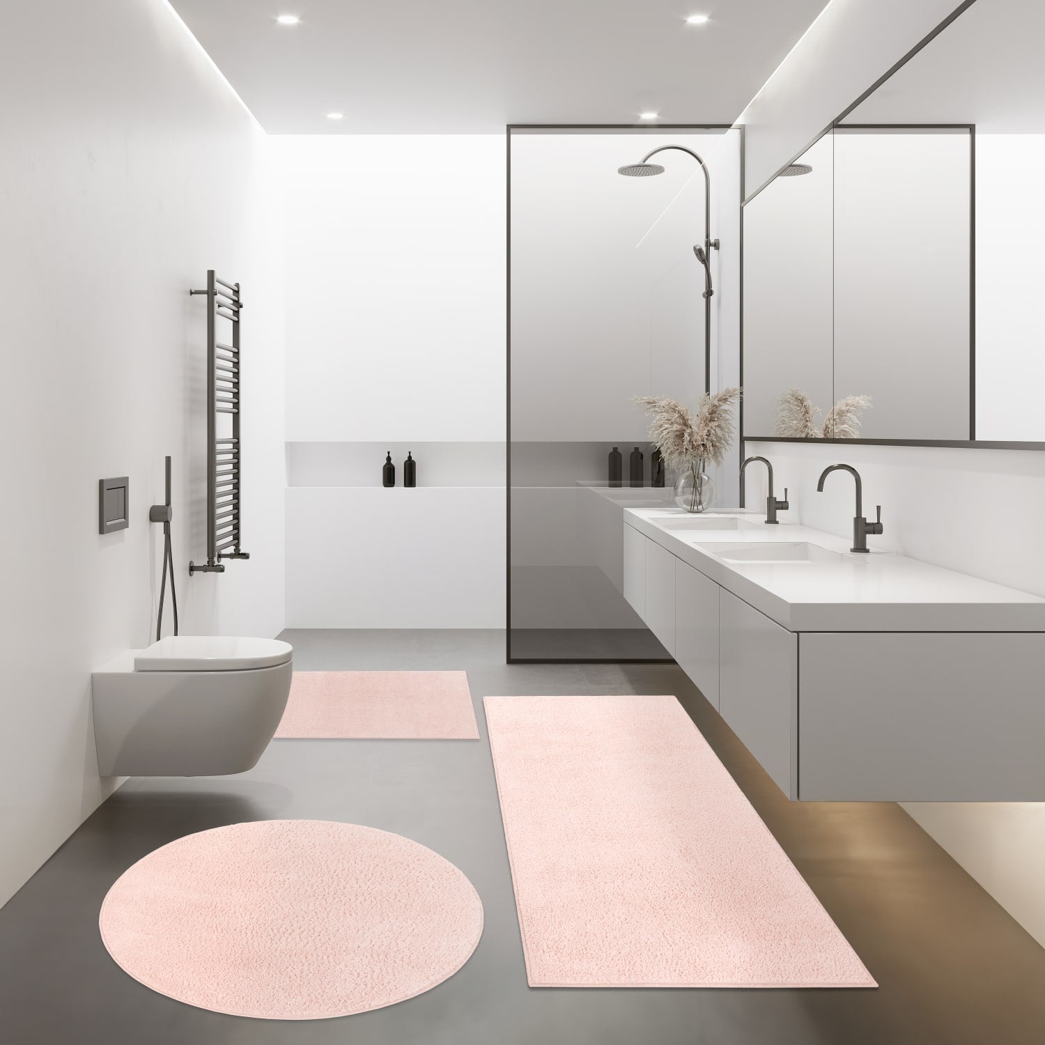 Kanda 360 – minimalistisch, weicher Teppich