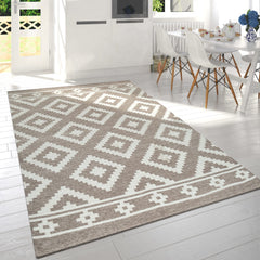 Mariba 095 – boho, pflegeleicht, 20% baumwolle, weicher Teppich