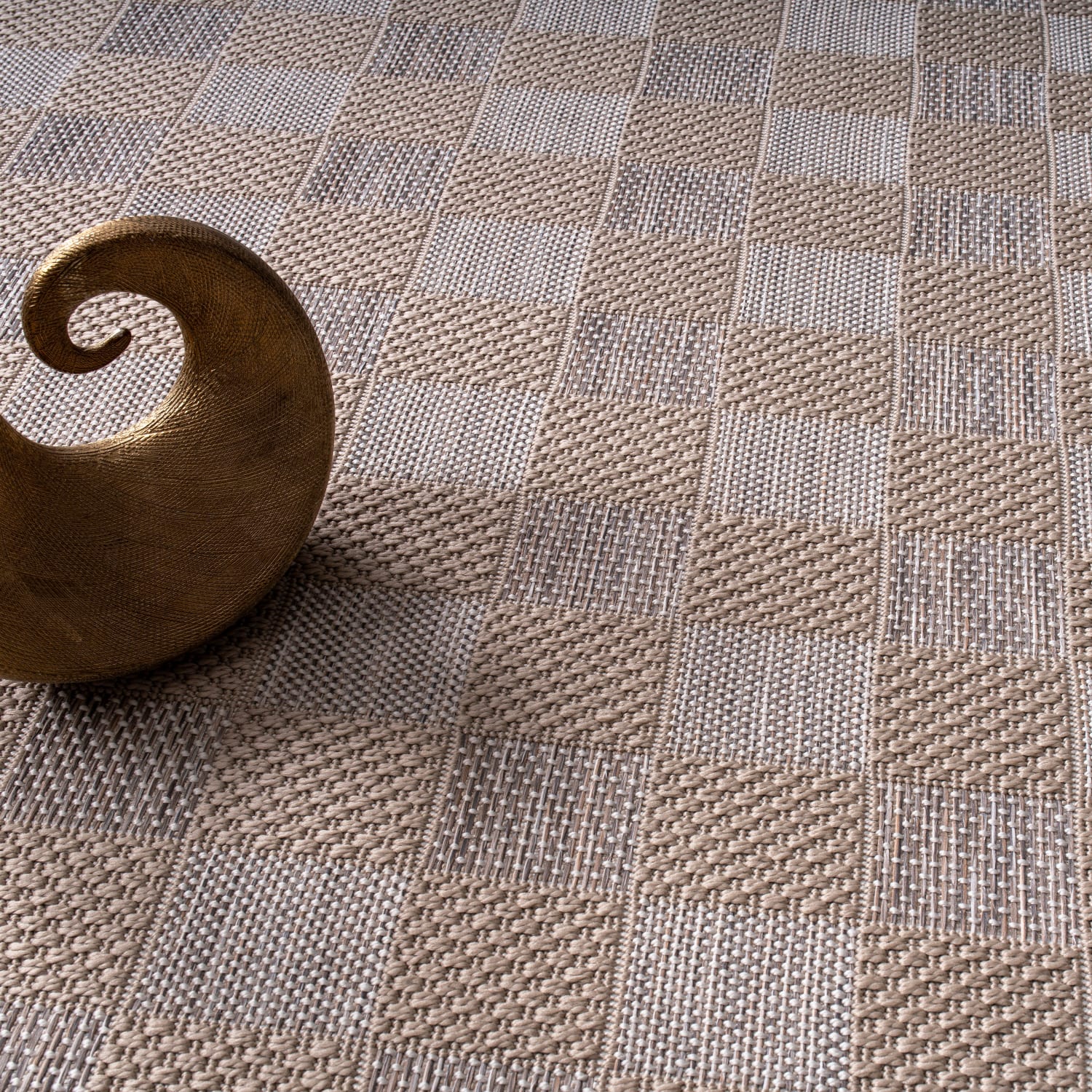 Vermont 196 – boho, pflegeleicht, flacher Teppich