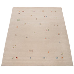 Gabbeh 312 – vintage, 100% wolle, weicher Teppich