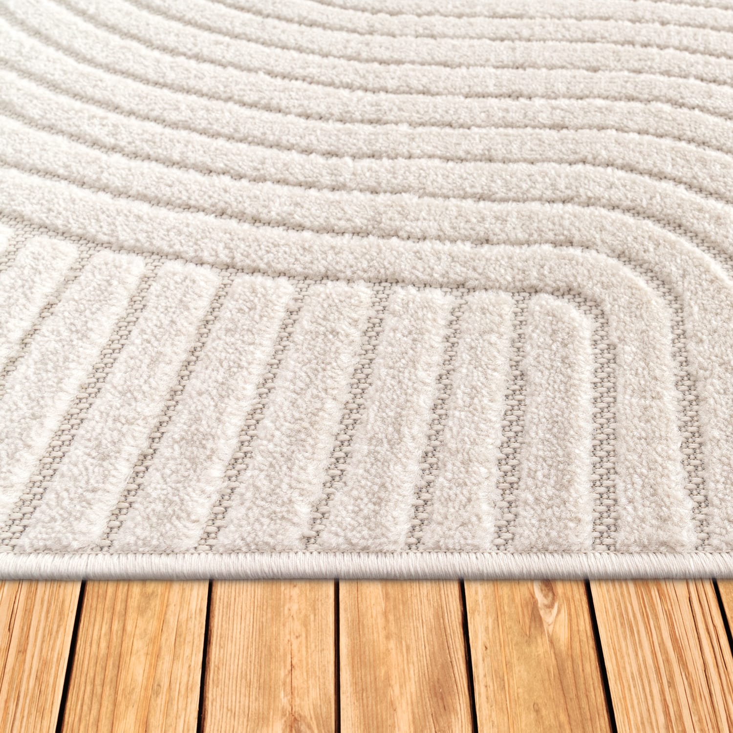 Cotton 233 – modern, pflegeleicht, flacher Teppich