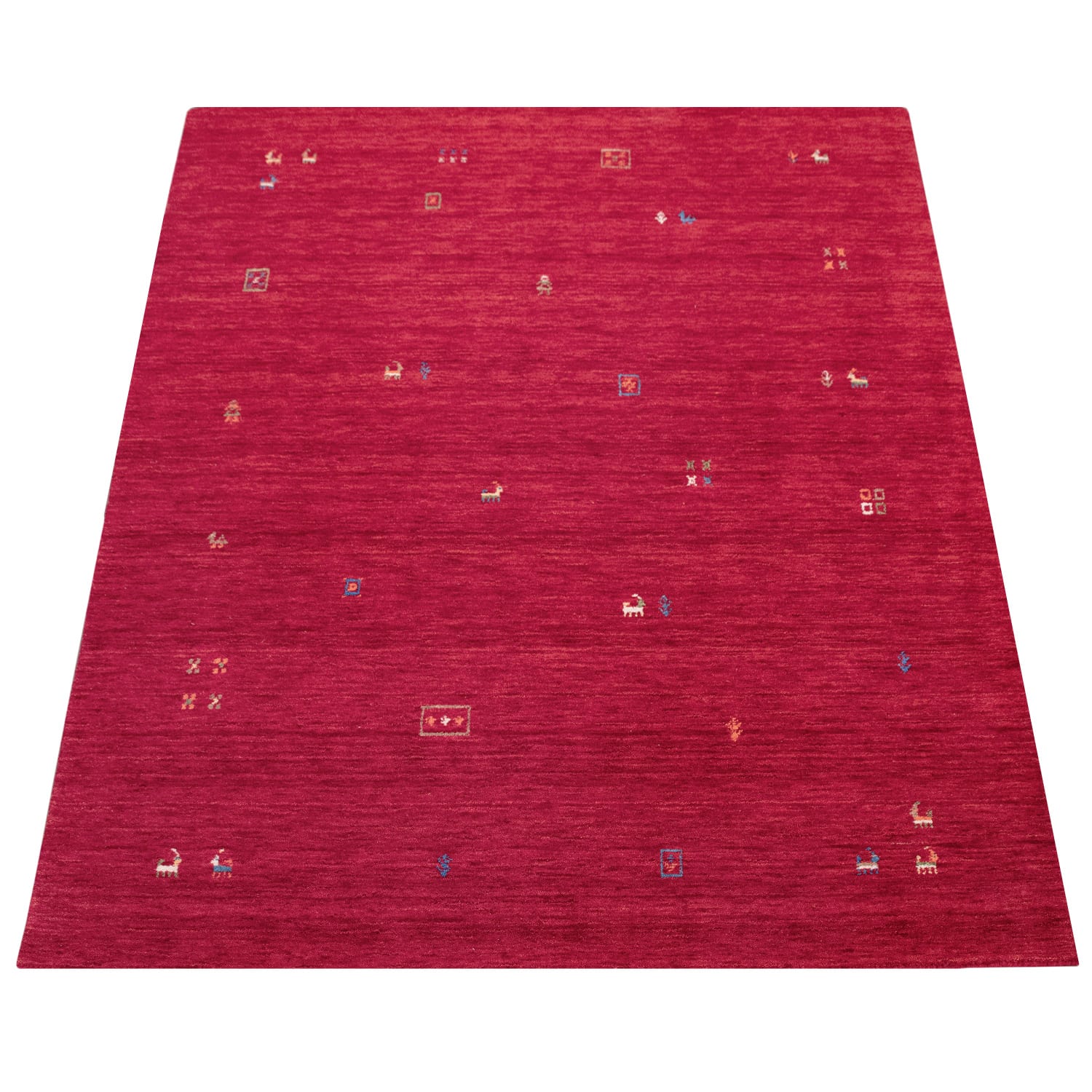 Gabbeh 312 – vintage, 100% wolle, weicher Teppich