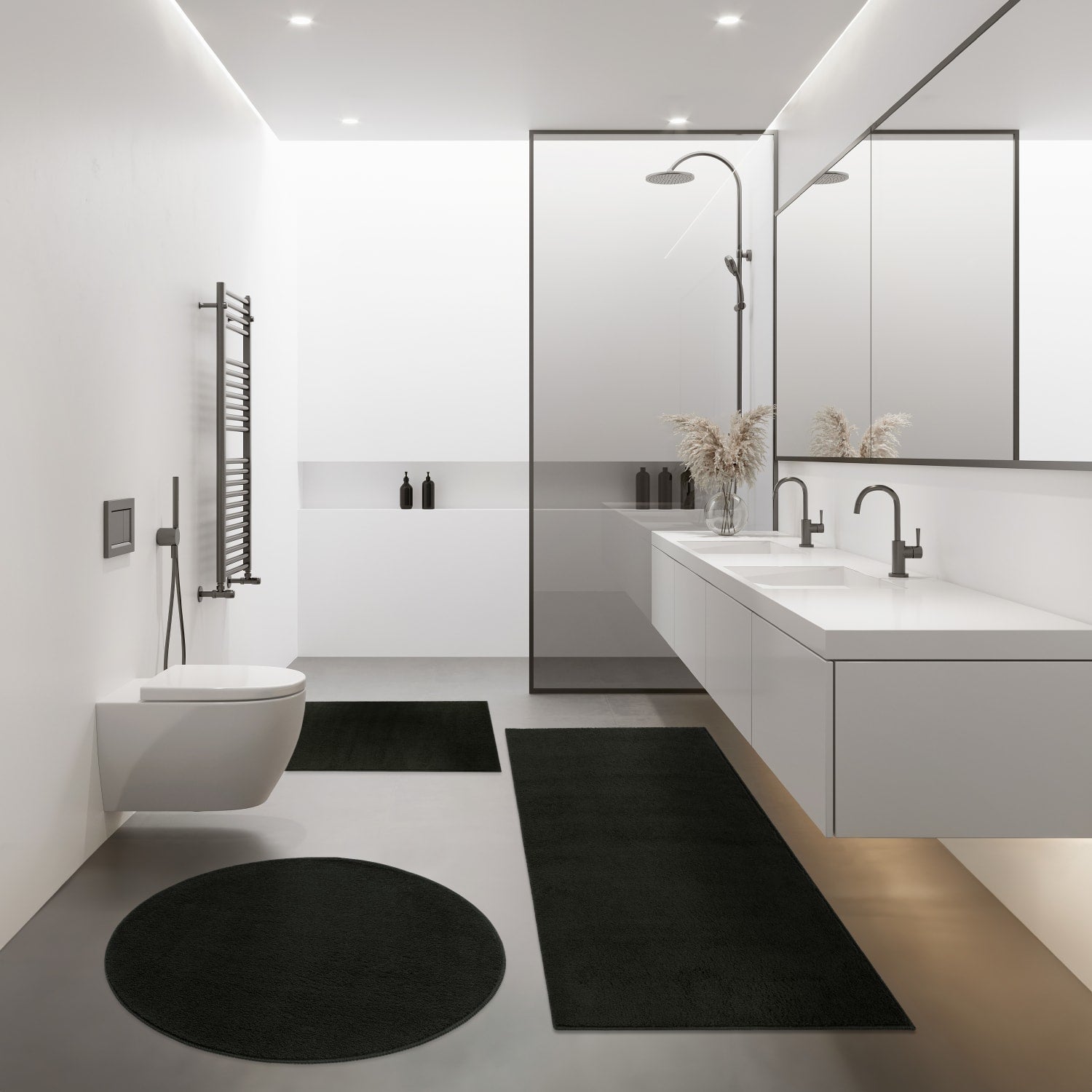 Kanda 360 – minimalistisch, weicher Teppich