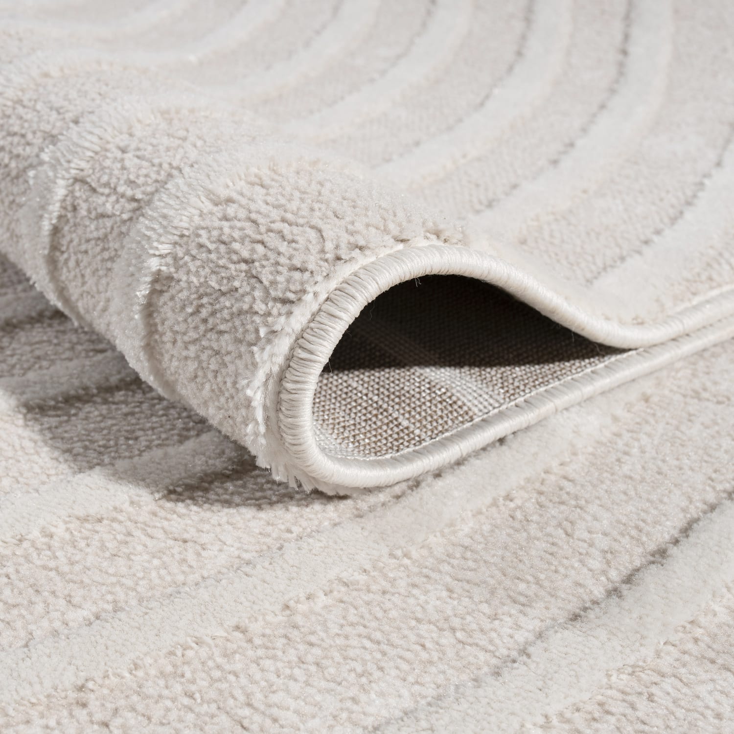 Santorini 611 – vintage, pflegeleicht, weicher Teppich