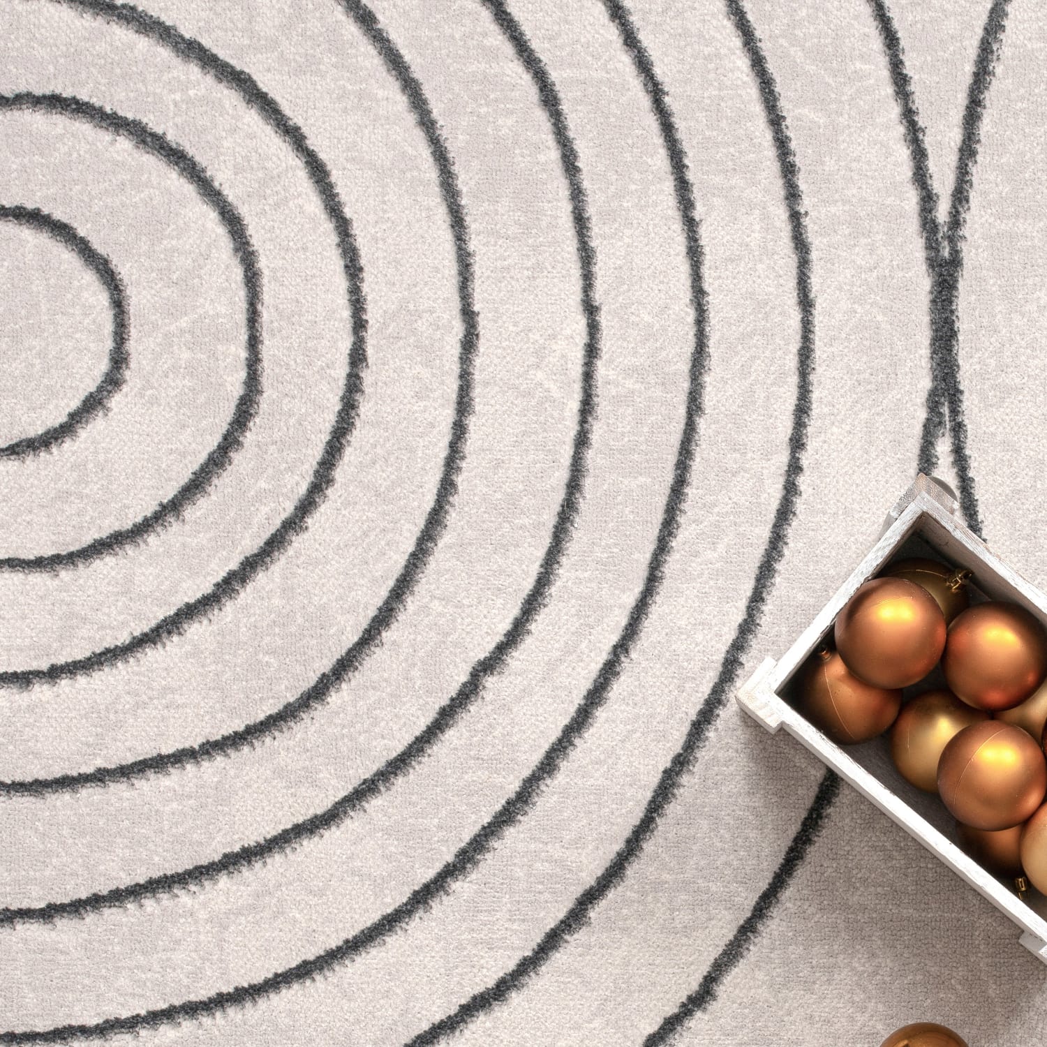 Tuana 215 – minimalistisch, pflegeleicht, weicher Teppich
