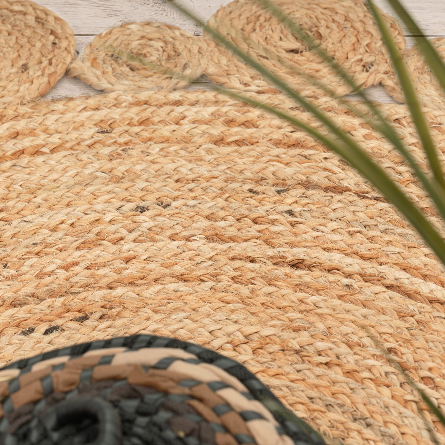 Viborg 592 – zeitlos, pflegeleicht, 100% jute, flacher Teppich