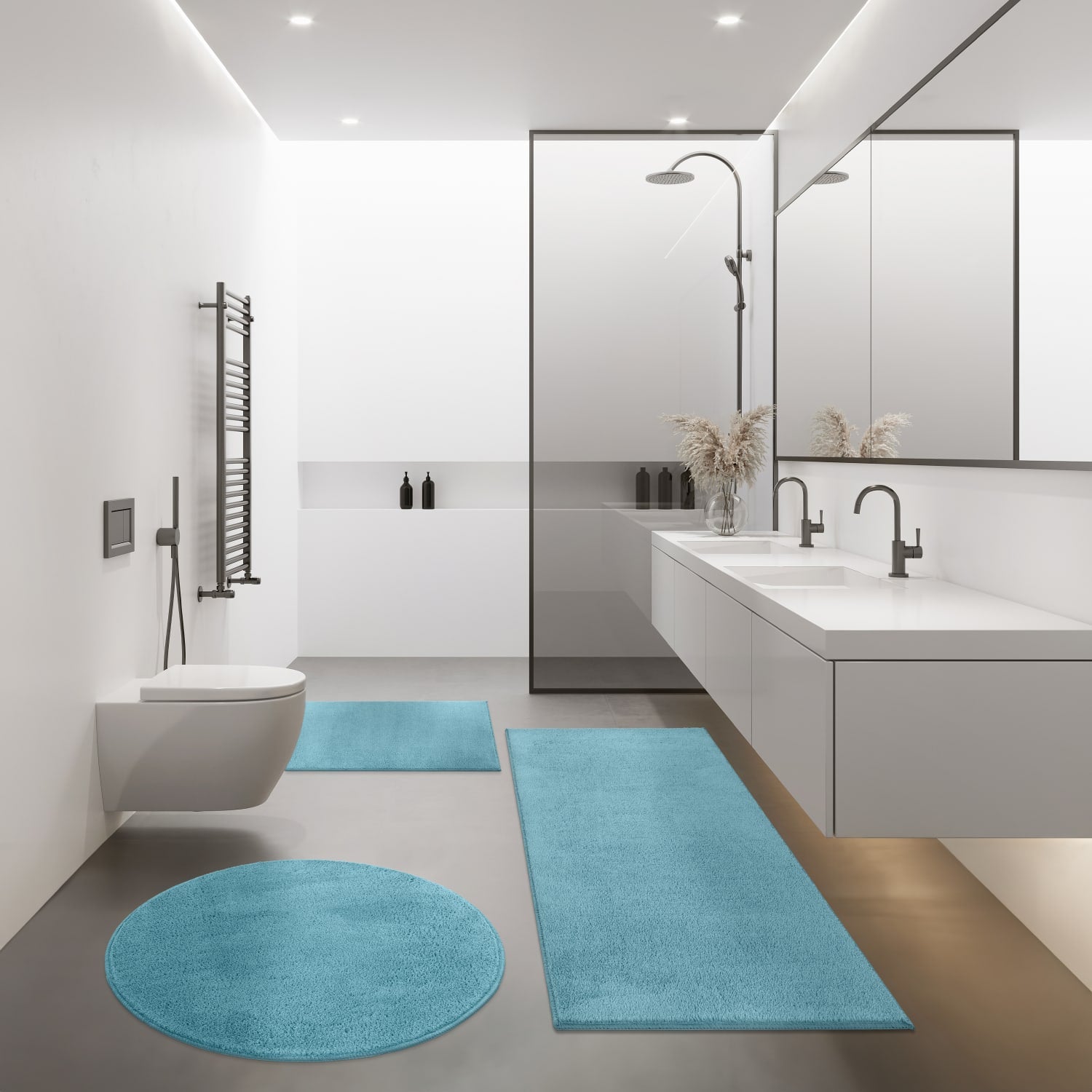 Kanda 360 – minimalistisch, weicher Teppich