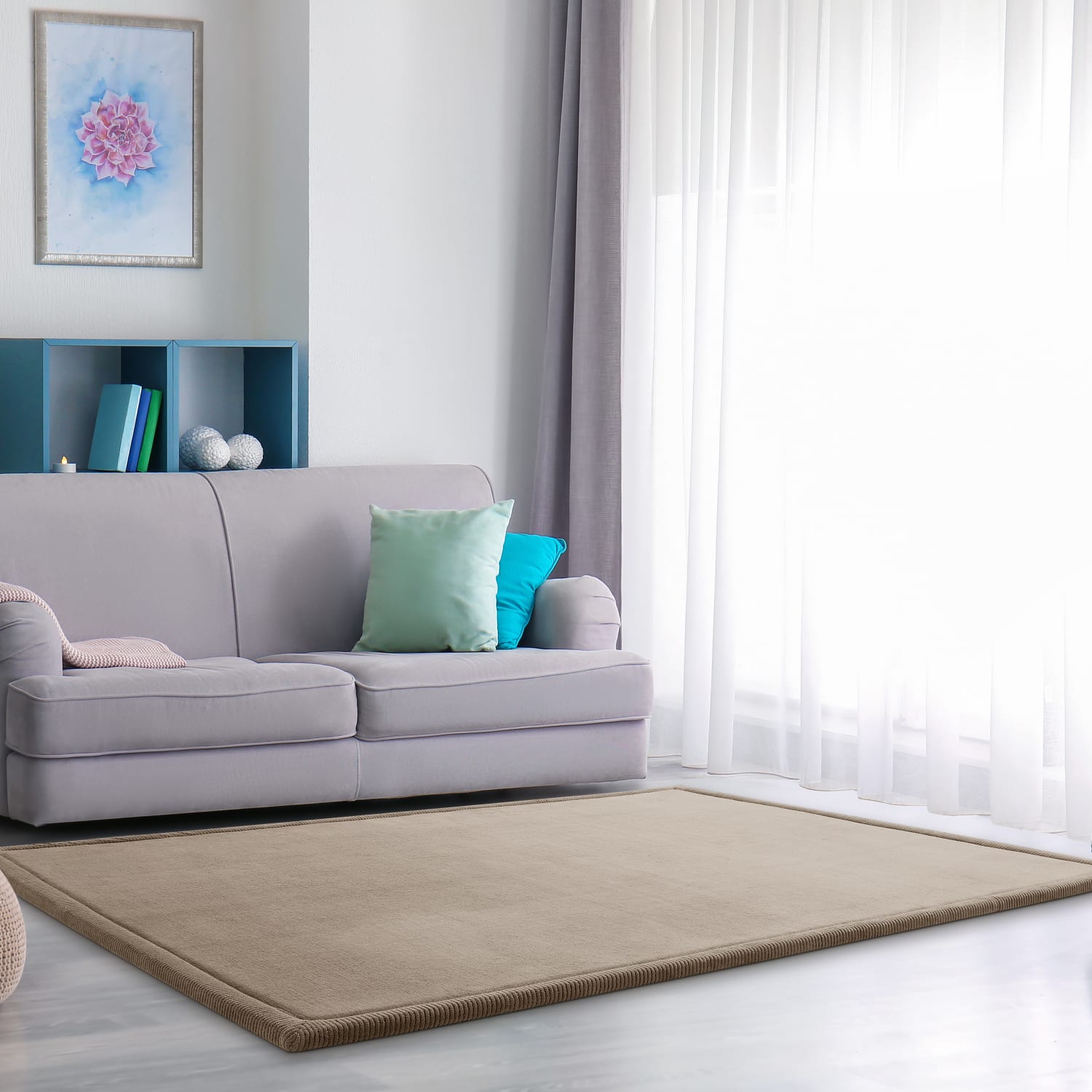 Tatami 475 – modern, pflegeleicht, sehr weicher Teppich